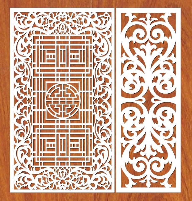 Design pattern panel screen