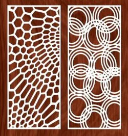 Design pattern panel screen