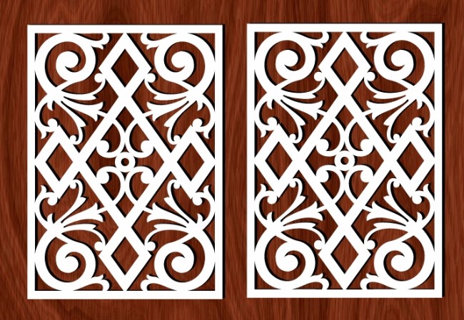 Design pattern panel screen