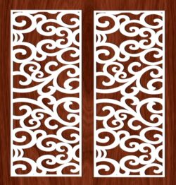 Design pattern panel screen