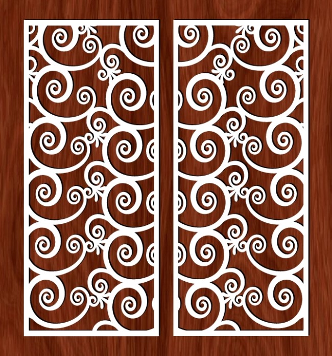 Design pattern panel screen