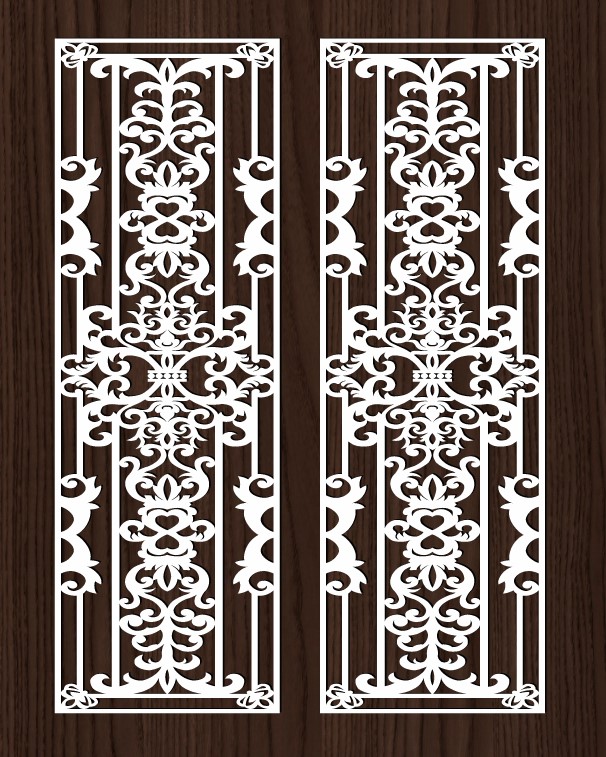 Design pattern railing