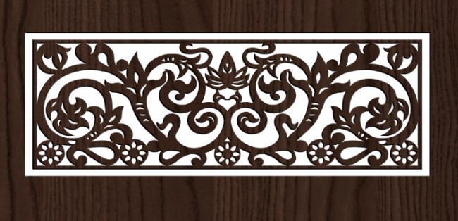 Design pattern railing