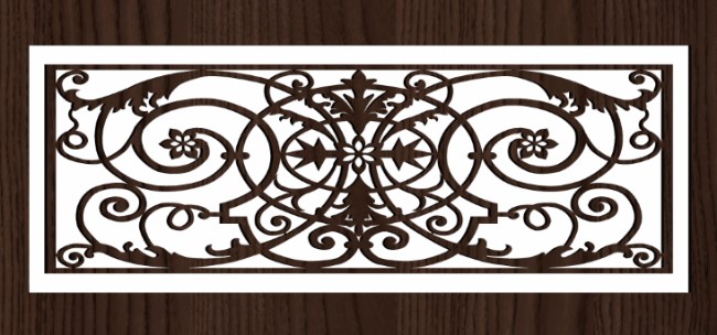 Design pattern railing