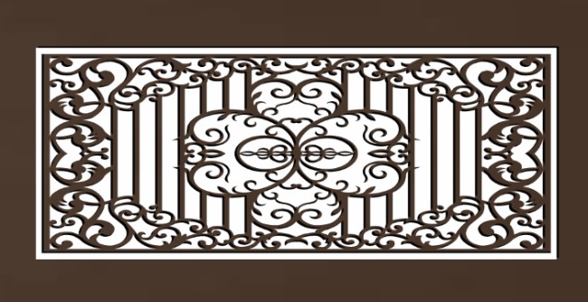 Design pattern railing