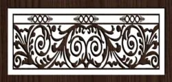 Design pattern railing