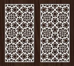 Design pattern screen panel