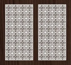 Design pattern screen panel