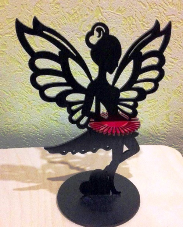 Fairy napkin holder