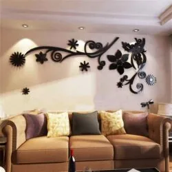 Flower wall decor