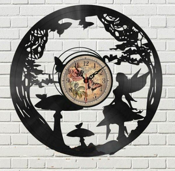 Forest wall clock