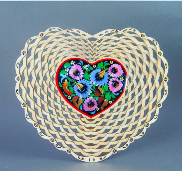 Heart basket