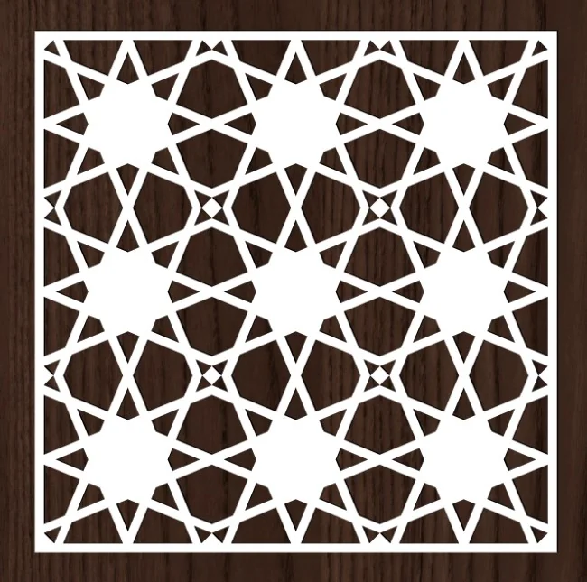 Islamic decorative squares