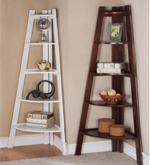 Ladder shelf