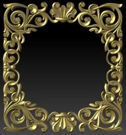 Mirror frame pattern