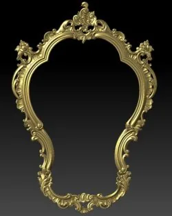 Mirror frame pattern