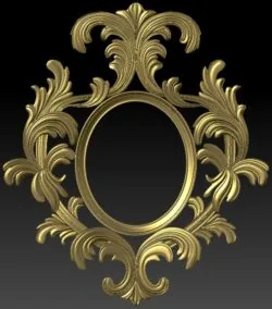 Mirror frame pattern