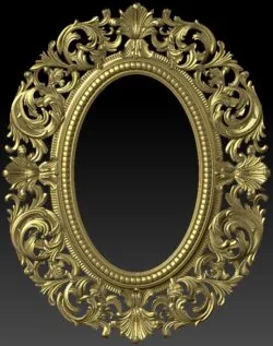 Mirror frame pattern