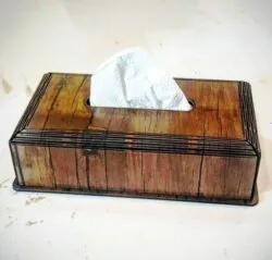 Napkin holder box