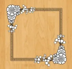 Square decorative frame