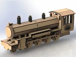 Steam locomotive trailers