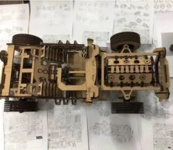 V8 car model