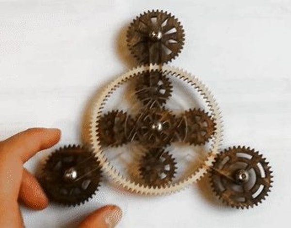 Wooden Gear Trains