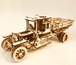 Wooden car model