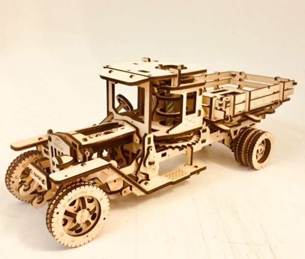 Wooden car model