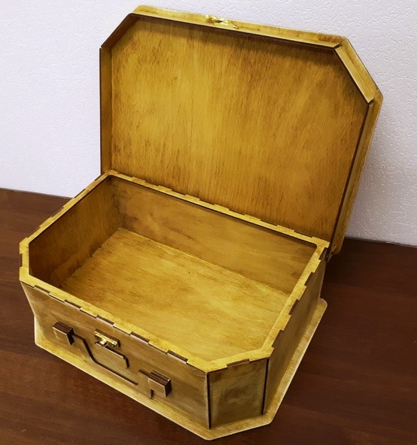 wooden treasure chest