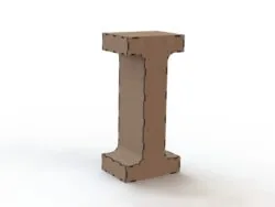 3d letter I