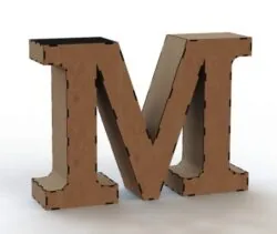 3d letter M