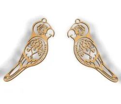 Bird earrings