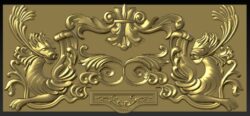 Carved frame pattern