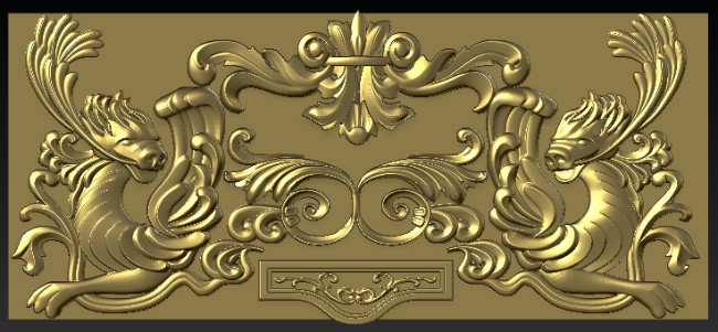 Carved frame pattern (2)