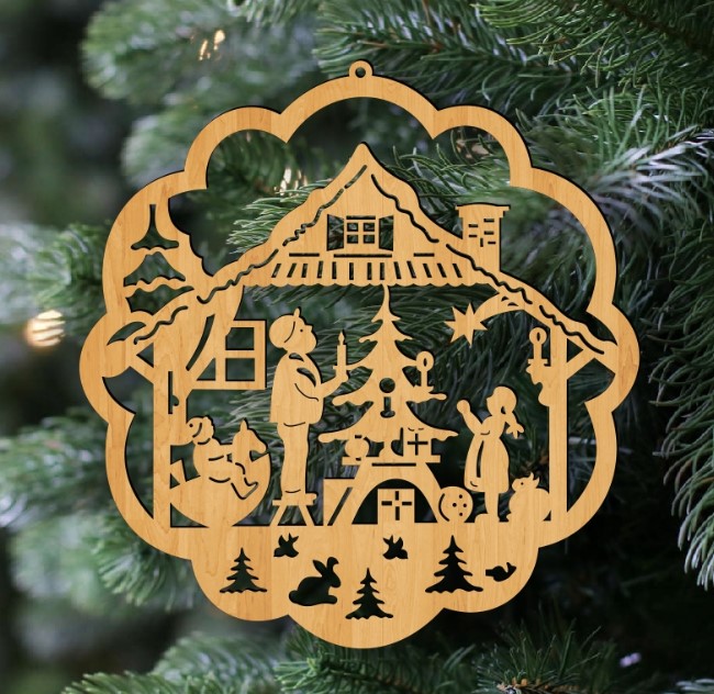 Christmas tree decoration toy