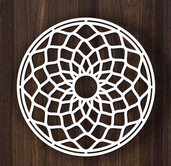 Circular decoration