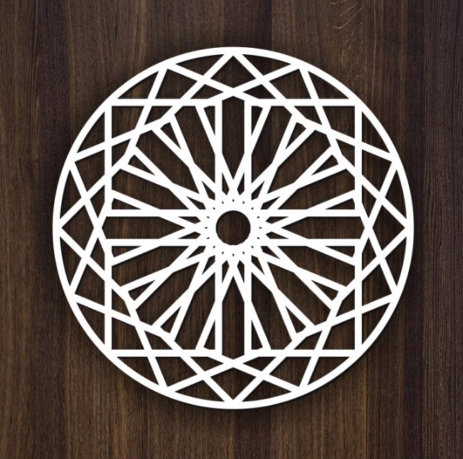 Circular decoration