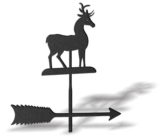 Deer weather wind vane