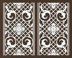 Design pattern panel screen