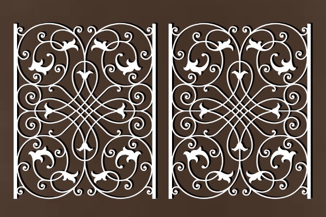 Design pattern panel screen