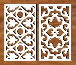 Design pattern panel screen