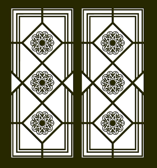 Design pattern panel screen