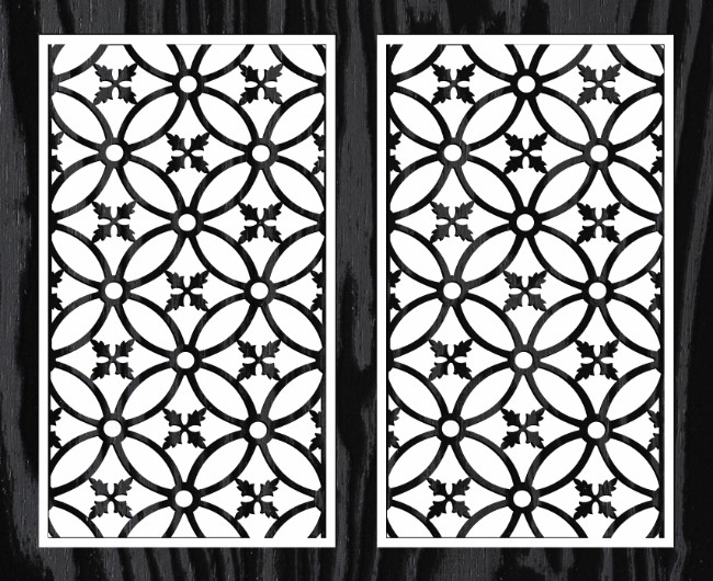 Design pattern panel screen