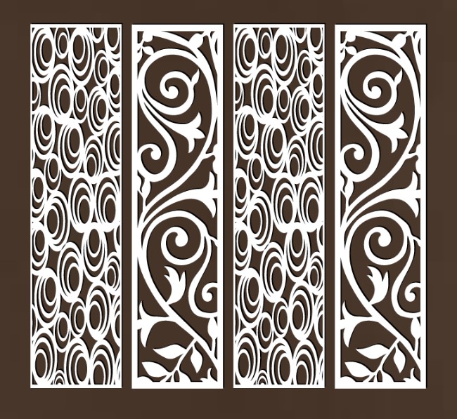 Design pattern panel screen