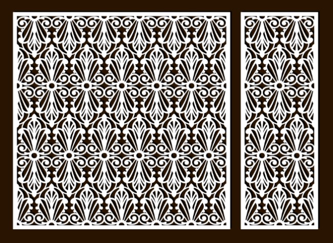 Design pattern panel screen