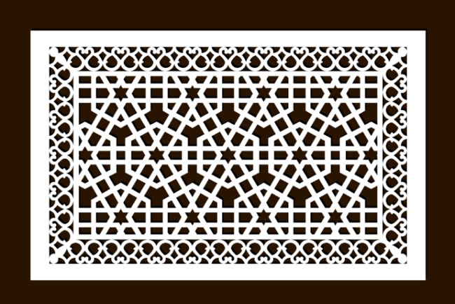 Design pattern panel screen