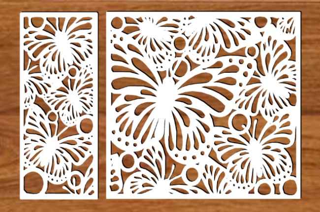 Design pattern panel screen