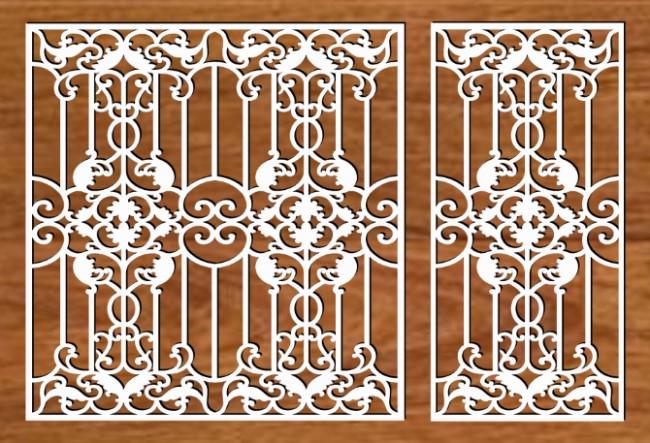 Design pattern panel screen