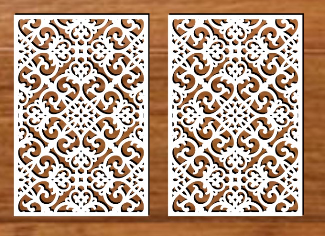 Design pattern panel screen